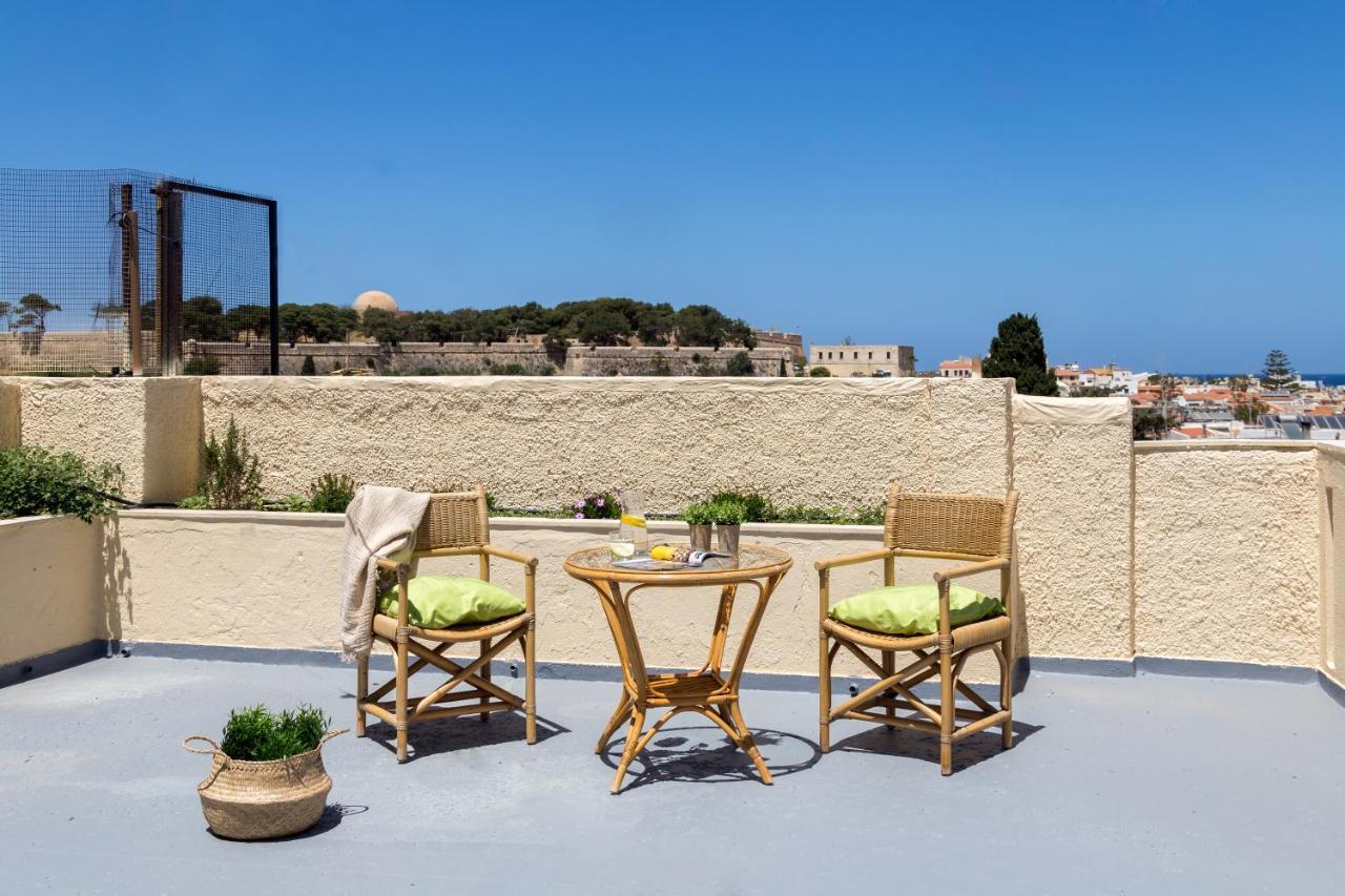 Ferienwohnung Giardino Apt, Comfort With Views To Remember! Rethymno Exterior foto
