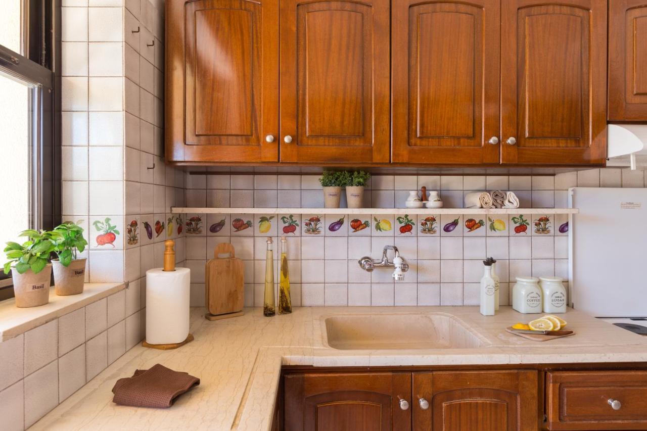 Ferienwohnung Giardino Apt, Comfort With Views To Remember! Rethymno Exterior foto